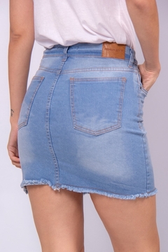 Pollera de Jean Premium Denim 439 - comprar online