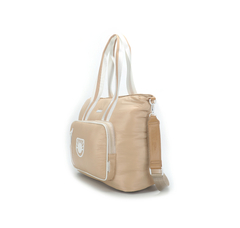 Bolso CHIMOLA Tote Goma Calada Camel BP31 - comprar online