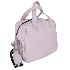 Cartera ADORATTA "Atena" Cuero ROSA - comprar online