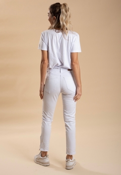 Chupin Premium Denim J22013 "MADISON" blanco con cierres en internet