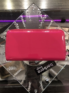 Billetera Barbara Bags BI 74 Fucsia charol - Siempre al Top Cipolletti