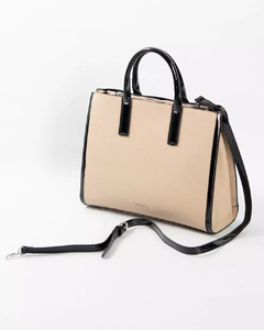 Cartera Barbara Bags XX 009 Beige - Siempre al Top Cipolletti