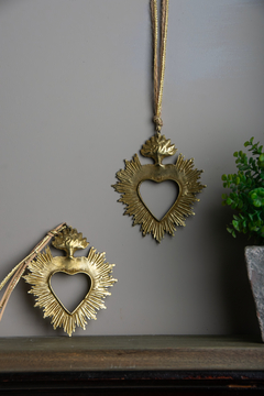 Corazon deco metal - comprar online