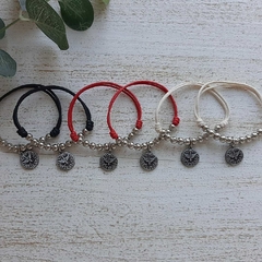 PULSERA CORDON CORREDIZO CON MEDALLA - ADVOCACIONES VARIAS - comprar online