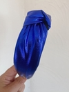 Cintillo nudo color azulino/violeta