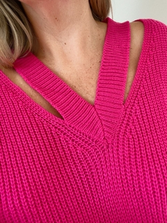 sweater fucsia - comprar online