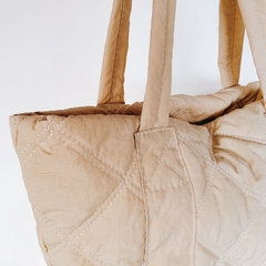 Bolso tote Beige