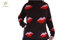 sweater diseño boca