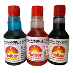 Colorante liquido Fleibor x1