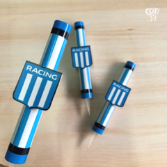 Bengala decorada escudo racing x1