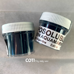 Colorante liposoluble King Dust agua marina x1