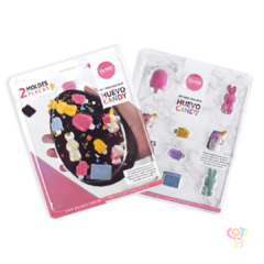 Set placas Parpen huevo de pascua candy x2 - comprar online