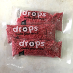 Sprinkles Drops Pastelar Nonpareil Mini Perlas Rojas x 30g