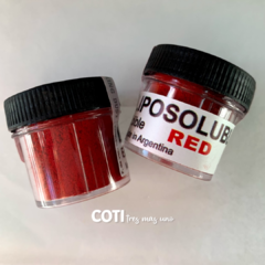 Colorante liposoluble King Dust rojo x1