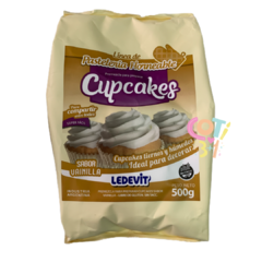 Premezcla para cupcakes vainilla Ledevit SIN TACC x500g