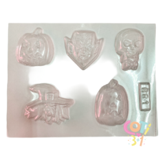 Placa Halloween figuras surtidas x1