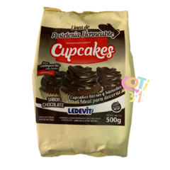 Premezcla para cupcakes chocolate Ledevit SIN TACC x500g