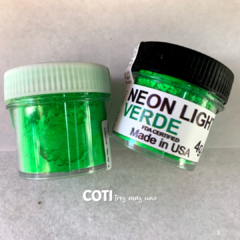 Colorante liposoluble King Dust verde neon x1