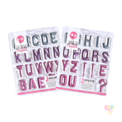 Set placas Parpen letras y signos set x2 - comprar online