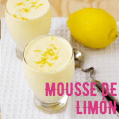 Mousse de limón en polvo x 100g