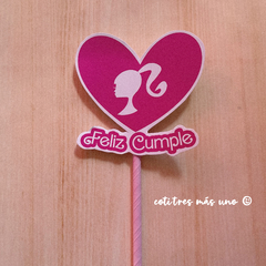 Topper Barbie x1 - comprar online