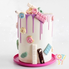 Set cake sorpresa Parpen pequeña 15x20cm x2 - comprar online