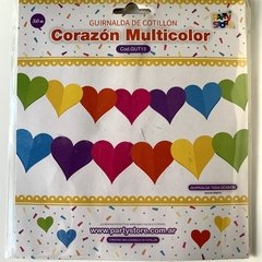 Guirnalda de corazones grande 3,6mts