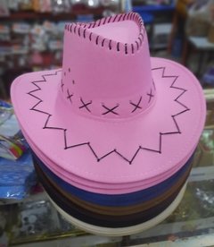 Sombrero Cowboy Tejido