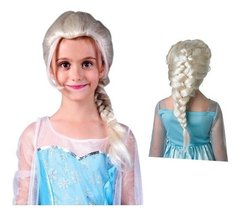 Peluca Elsa Frozen Niña