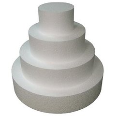 Base Telgopor 10 cm de alto (Torta falsa) - comprar online