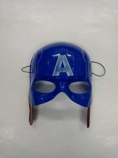 Careta Plástica Rígida Capitán América