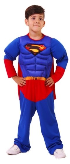 Disfraz SUPERMAN con MÚSCULOS - comprar online