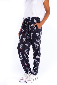 Joggers Peppers Bugs Bunny Black 73716 - comprar online