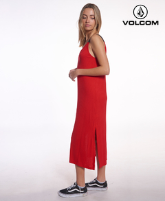 Vestido Volcom Elastic Morley Midi 20/02375 - comprar online