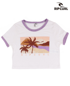 Remera Niña Rip Curl Crop Swell 03362 - comprar online