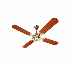 VENTILADOR BRONCE MADERA