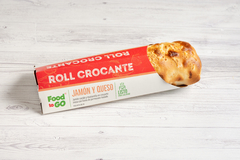 Roll crocante jamón y queso x 2u.