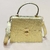 BOLSA SIMONE CROCO OURO - comprar online