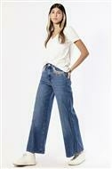 JEANS OXFORD SUPER WIDE LLUVIS STRASS - comprar online