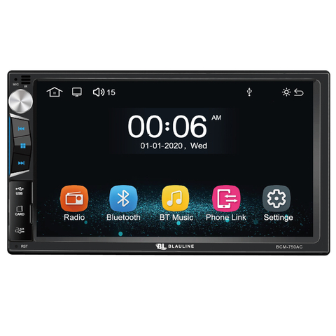 STEREO BLAULINE BCM-750 2DIN 7" ANDROID-AUTO / CARPLAY