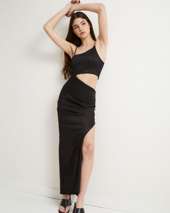 vestido un hombro black