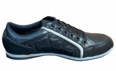 ZAPATILLA DEPORTIVA CON ROMBOS NEGRA CD3301 en internet