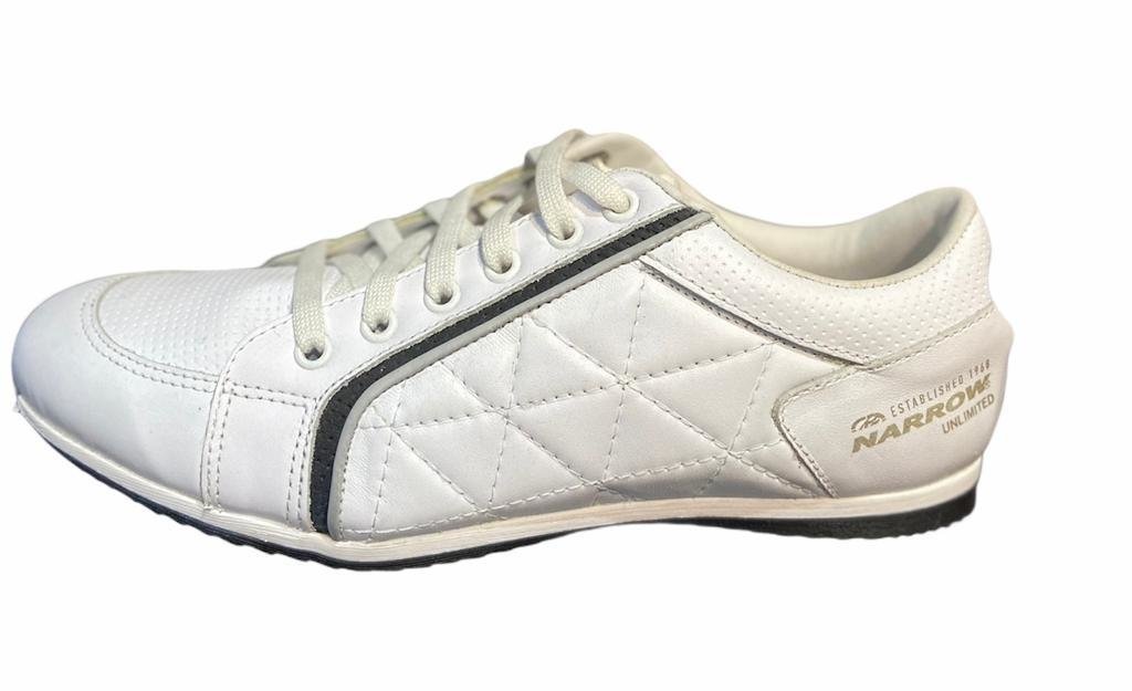 Zapatilla blanca deportiva hot sale