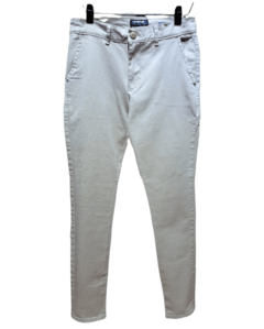 13017-000 PANTALON CHINO GABARDINA MATARAM SLIM - tienda online