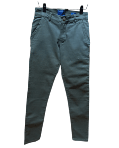 13017-000 PANTALON CHINO GABARDINA MATARAM SLIM - tienda online