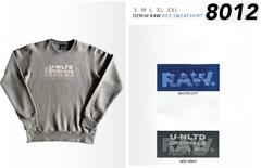 08012-241 DENIM RAW REG. SWEATS