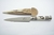 Cuchillo con cabo Trenzado de 24 Tientos con detalles en Alpaca (Cod: L42030/14)