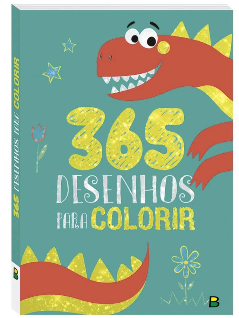5 Cadernos de Colorir Dinossauros - Empório das Lembrancinhas / Belas Cores