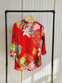 CAMISOLA MAO 3/4 (TROPICAL) - ivony