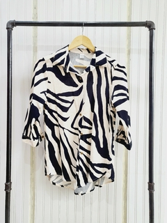 CAMISA ESTAMP. 3/4 (ZEBRA)